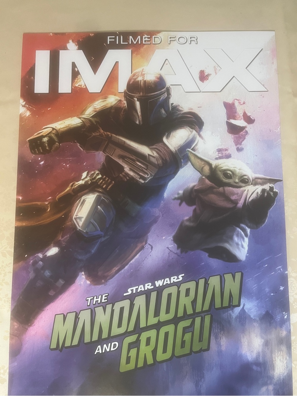 Mandalorian & Grogu Star Wars BUNDLE Movie Posters, Button, Stand, Cards - Picture 8 of 15